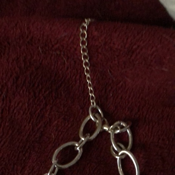 VINTAGE Animal print silver tone choker, older piece still looks new - Picture 7 of 9